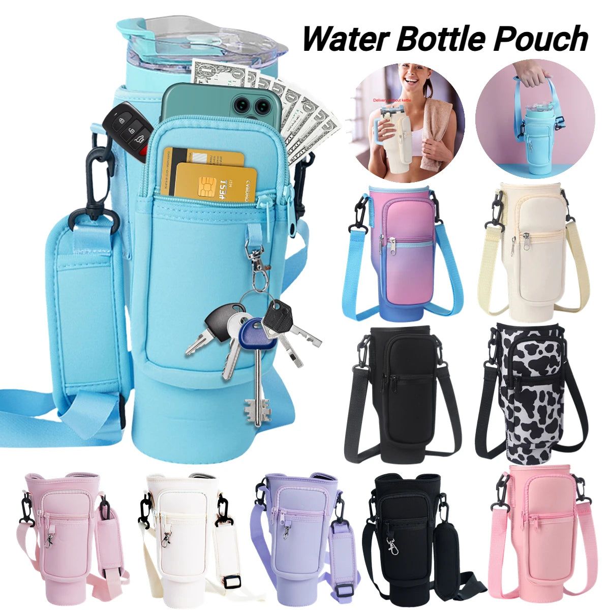 FlowTote – Bottle & Phone Holder