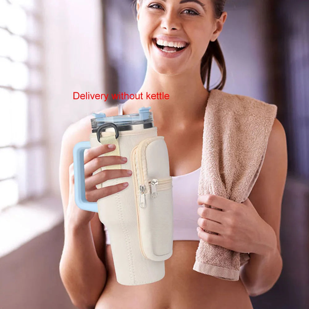 FlowTote – Bottle & Phone Holder